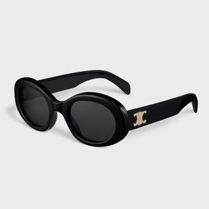 Celine TRIOMPHE 01 SUNGLASSES IN ACETATE BLACK